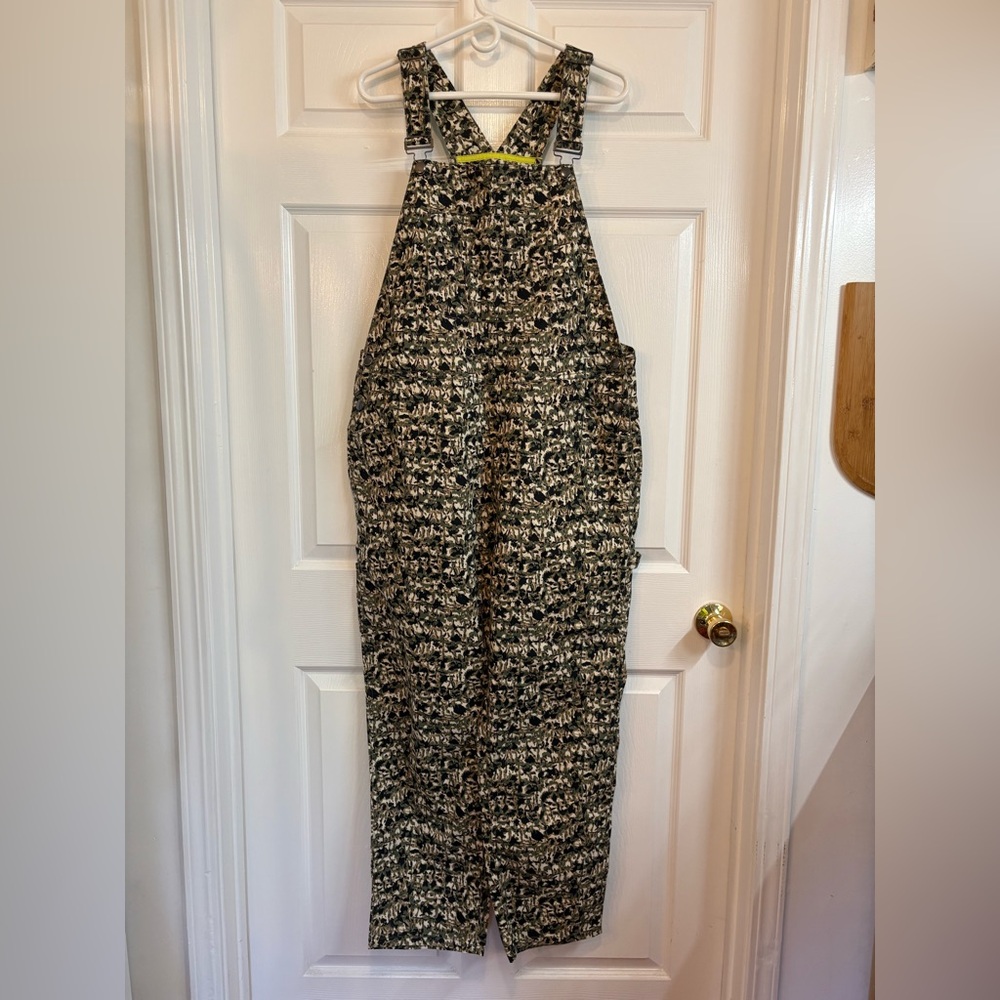 BP + Wildfang Women's Camo Overalls Large